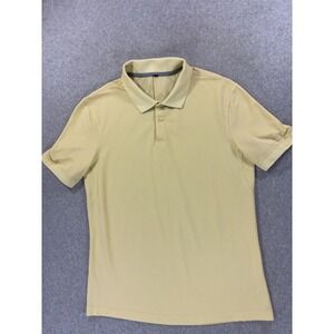 Lululemon Short Sleeve‎ Performance Polo Shirt (Men's XL) Yellow